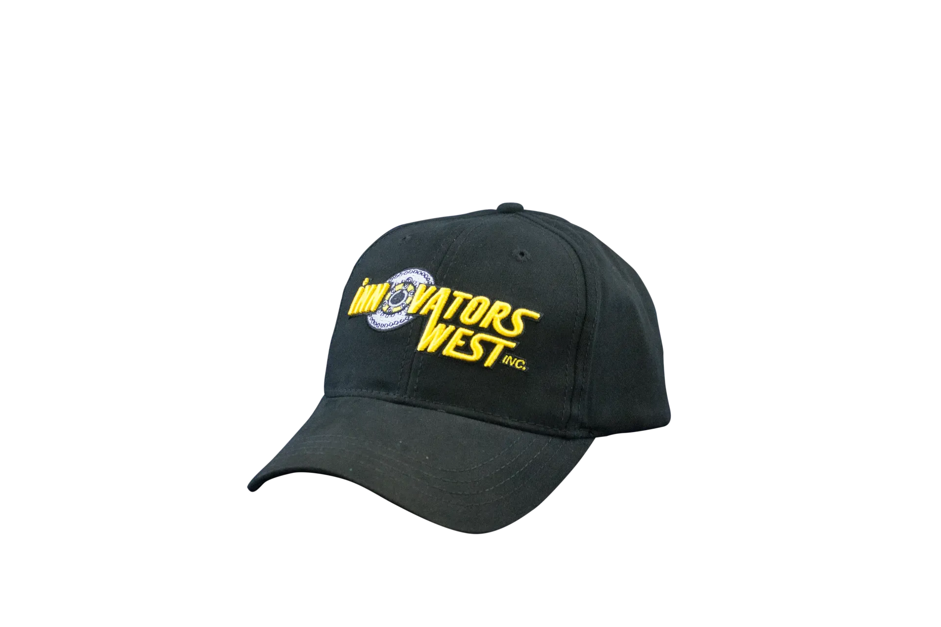 Black Innovators West Logo Ball Cap - Adjustable Fit