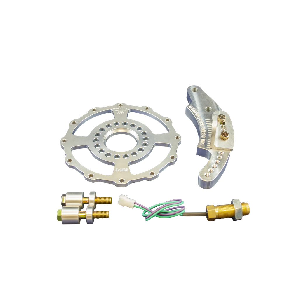 [7005-PASS] Big Block Chevy 12-Magnet Crank Trigger Kit for 7" Diameter Damper (Passenger Side Bracket (STD))