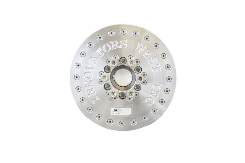 [802] 6.5" Mod Motor Harmonic Damper 8 Rib, Std. Dia. (Standard)