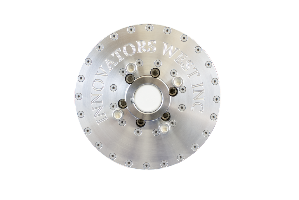 [209] Big Block Ford 7 Inch Long Snout Harmonic Damper (No Crank Trigger Magnets)
