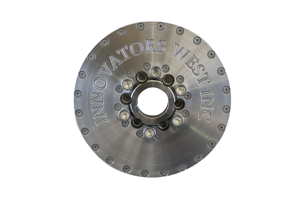 [216] Big Block Ford BDS Pulley Style 7 Inch Blower Damper with Long Snout (No Crank Trigger Magnets)