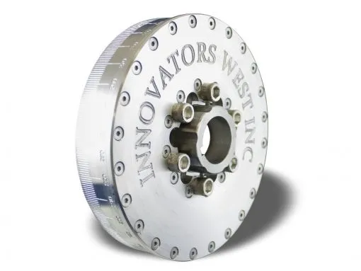 [217] Big Block Ford BDS Pulley Style 7 Inch Blower Damper with Short Snout (No Crank Trigger Magnets)