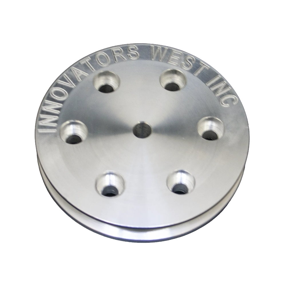 Small Block Chevy Single Groove V-Belt Crank Pulley
