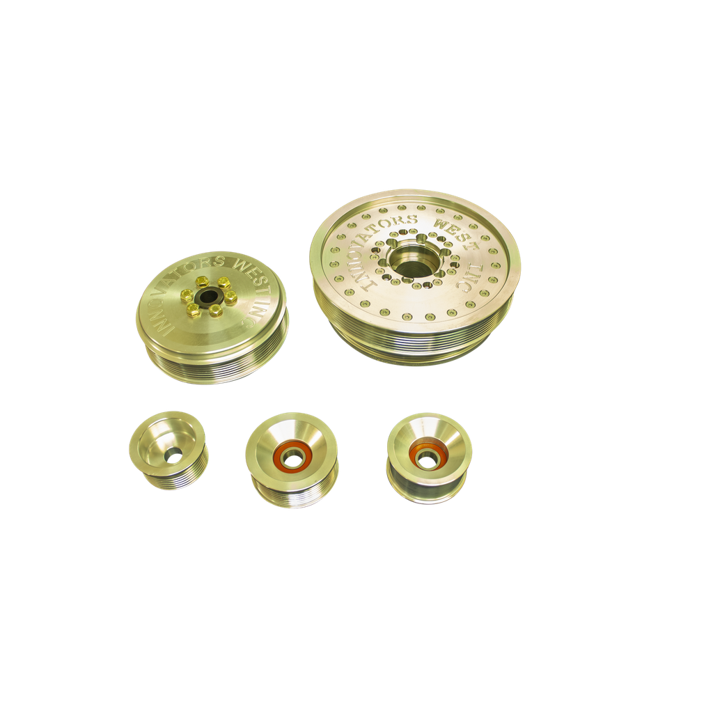 LS1 GTO 8-Rib Drive Conversion Kit with 10% Overdrive Damper #989