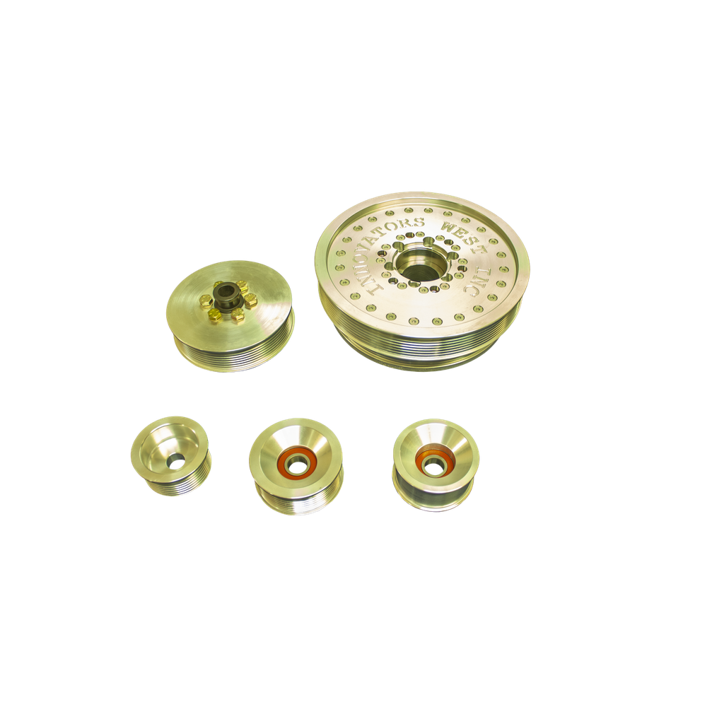LS2 GTO 8 Rib Drive (1st Design) Conversion Kit with 10% Overdrive Damper #1044