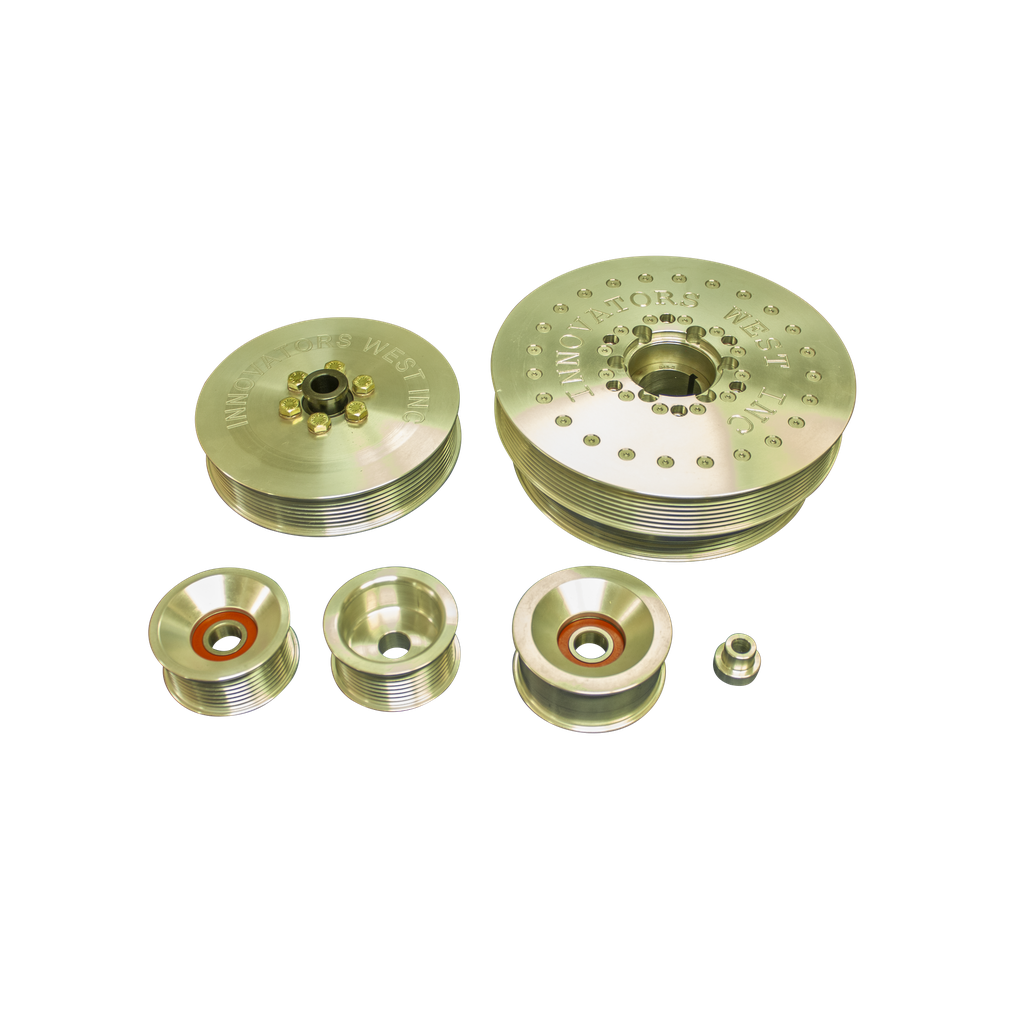 LS7 Corvette 8-Rib Drive Conversion Kit with 10% Overdrive Damper #995