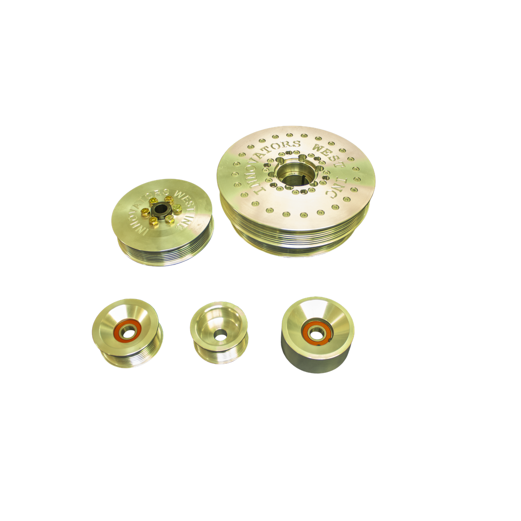 Trailblazer SS 8-Rib 10% Overdrive Conversion Kit with Harmonic Damper #999