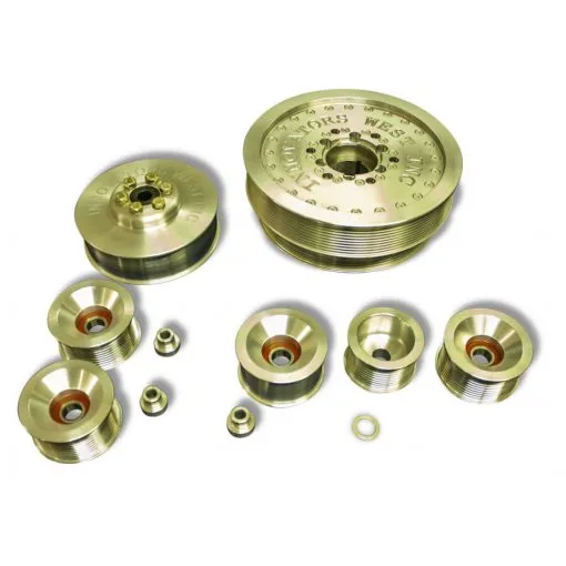 [1026-KIT] 2013-2015 Gen 5 Camaro w/EPS, 10% OD 10-Rib Drive Conversion Kit #1026 (Standard Hub, Standard Pulley)