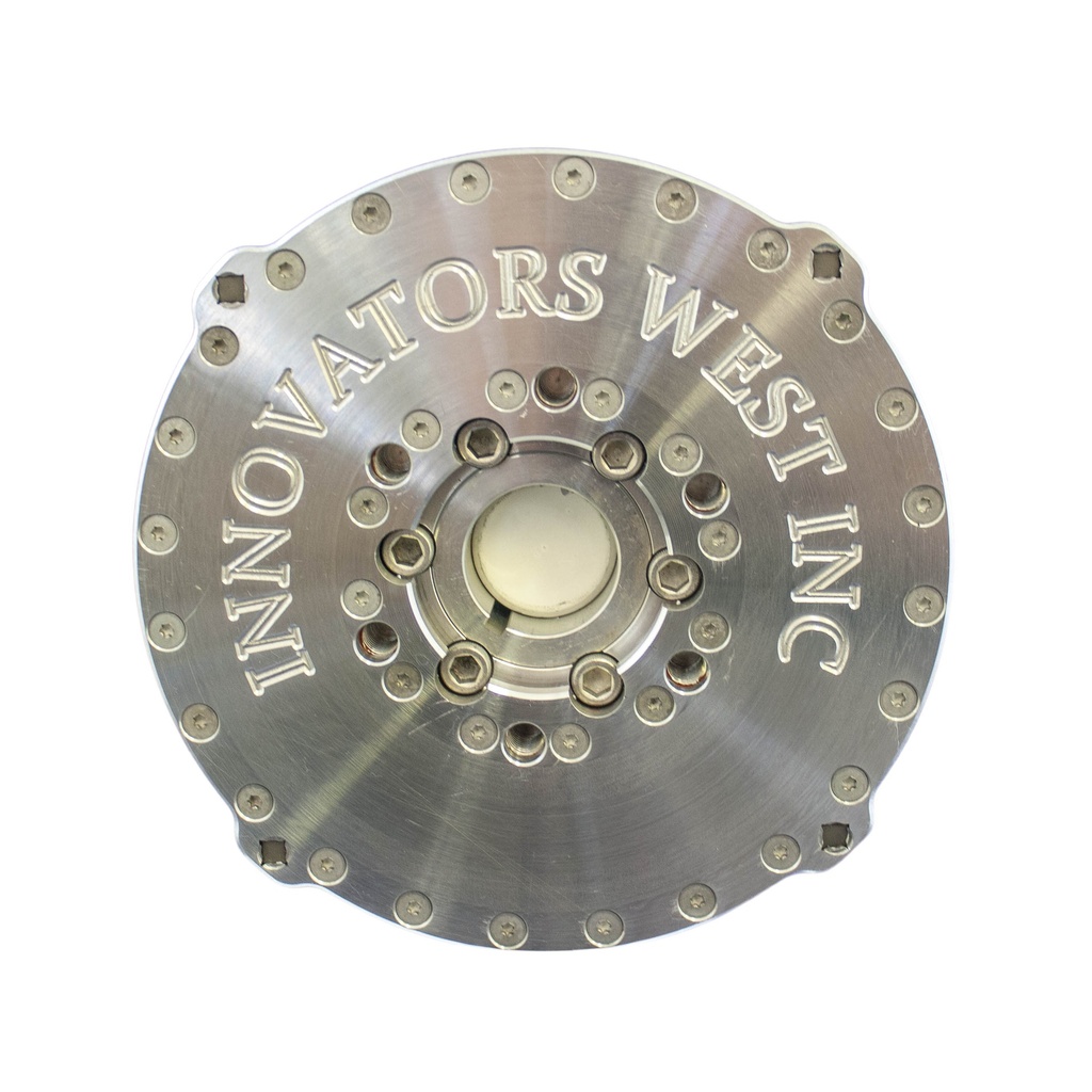 [211-STEEL] Ford Hemi 7 Inch Pro Stock Light Weight Harmonic Damper (BBF Crank Snout, Steel Hub)