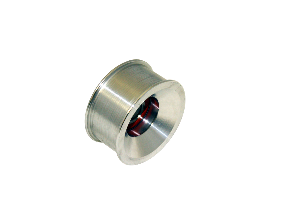 Offset 2.75" OD GM Smooth 8 Rib Idler Pulley